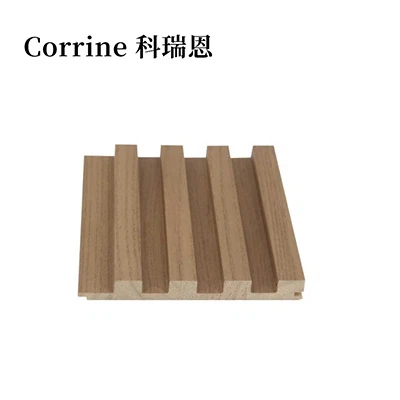 Wood Fluted Wall Board Panels Sheets Interior Decorative price